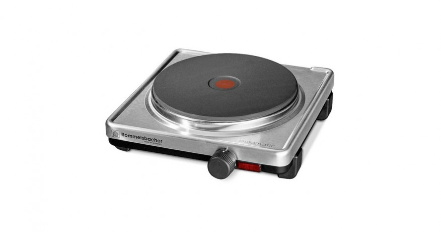 Rommelsbacher Rommelsbacher Kochplatte AK 2099/E edelstahl/schwarz edelstahl/schwarz Плита Rommelsbacher AK 2099/E нержавеющая сталь/черная