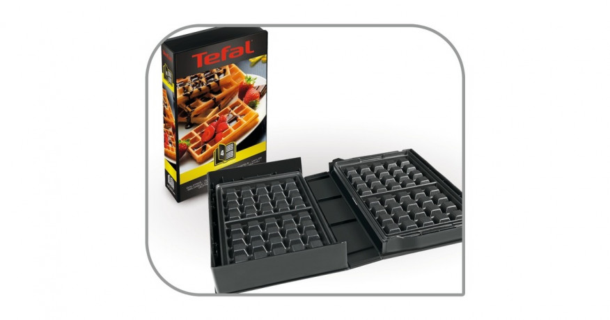 Tefal Tefal Snack Collection SW852D, Sandwichmaker silber/schwarz, 700 Watt, mit 2 Platten-Sets silber/schwarz Tefal Snack Collection SW852D, сэндвичница серебристый/черный, 700 Вт, с 2 наборами тарелок
