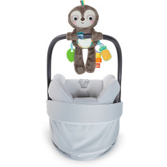 Kids II Slingin’ Sloth Travel Buddy Faultier Pluschtier Slingin&amp;#39; Sloth Travel Buddy плюшевая игрушка-ленивец