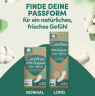 Carefree  Slipeinlagen Organic Cotton Long 24 St, Карефри Ежедневные прокладки из органического хлопка Long 24шт, 3 упаковки (72 штуки)
