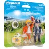 PLAYMOBIL PLAYMOBIL 70823 DuoPack Notarzt und Polizistin PLAYMOBIL 70823 DuoPack врач скорой помощи и женщина-полицейский