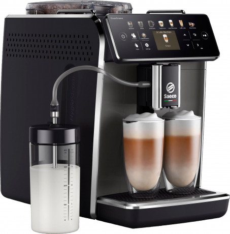 Saeco Saeco Kaffeevollautomat GranAroma SM6580/50, fur 14 Kaffeespezialitaten, mit 4 Benutzerprofilen und TFT Display  Полностью автоматическая кофемашина Saeco GranAroma SM6580/50, для 14 сортов кофе, с 4 профилями пользователя и TFT-дисплеем