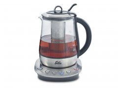 SOLIS OF SWITZERLAND SOLIS OF SWITZERLAND Wasserkocher Teekocher Typ 5515, 1,2 l, 1400 W, Wasserstandsanzeige, Kalkfilter, Tee Funktionen Чайник SOLIS OF SWITZERLAND тип 5515, 1,2 л, 1400 Вт, индикатор уровня воды, фильтр от накипи, функции чая