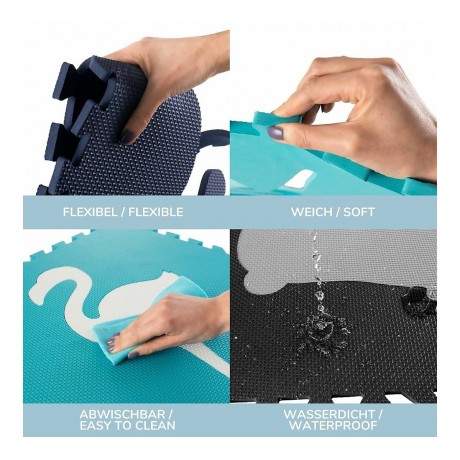 Hakuna Matte XXL Puzzlematte fur Babys – Afrika Puzzlematten Коврик-пазл XXL для малышей