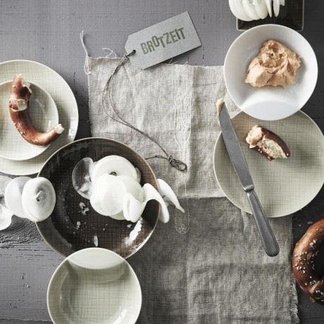 Rosenthal Rosenthal Mesh Cream Schale hoch d: 18 cm / h: 9 cm / 1,20 L Сливочная чаша Rosenthal Mesh высокая d: 18 см / высота: 9 см / 1,20 л