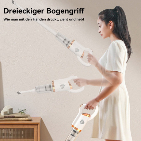 DOPWii DOPWii Akku-Handstaubsauger 120W Akku-Staubsauger,8500Pa,Mit 2 in 1 Milbenentfernungsburstenkopf, 120,00 W, BEUTELLOS Grun Беспроводной ручной пылесос DOPWii Беспроводной пылесос мощностью 120 Вт, 8500 Па, с щеточной насадкой для удаления клещей 2 