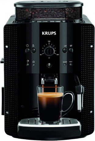 Krups Krups Kaffeevollautomat Essential EA810870 Kaffeevollautomat LatteGo Milchaufschaumer Display, Kaffeeautomat Cafemaschine Kaffeemaschine mi Mahlwerk Vollautomat Cafe  Полностью автоматическая кофемашина Krups Essential EA810870 полностью автоматичес