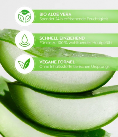 NIVEA Tagescreme Natural Balance feuchtigkeitsspendend, Нивеа Крем для лица увлажняющий с  органическим алоэ вера, маслами жожоба и миндаля, 50 мл