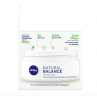 NIVEA Tagescreme Natural Balance feuchtigkeitsspendend, Нивеа Крем для лица увлажняющий с  органическим алоэ вера, маслами жожоба и миндаля, 50 мл
