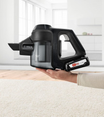 BOSCH BOSCH Akku-Hand-und Stielstaubsauger Unlimited Serie 6 BLS612BLCK, beutellos, inkl. 2 Akkus, Hygiene-Filter, alle Bodenartenlange lange Laufzeit  Беспроводной ручной и стержневой пылесос BOSCH Unlimited Series 6 BLS612BLCK, без мешка, в комплекте 2 