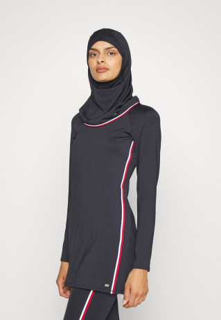 Tommy Hilfiger MODEST SWIM TOP Bikini top desert sky ТОП MODEST SWIM TOP Верх бикини небо пустыни