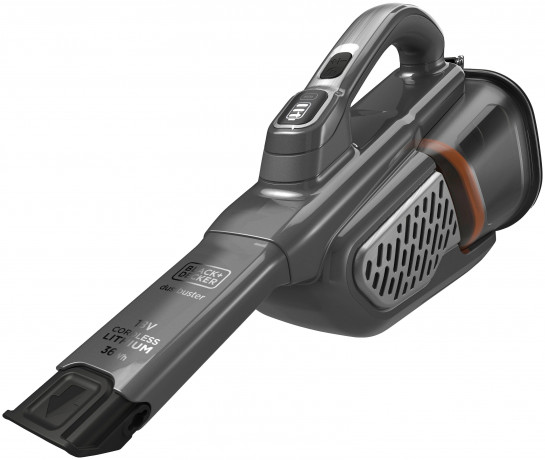 Black + Decker Black + Decker Akku-Handstaubsauger BHHV520JF Handstaubsauger titanium/silber/schwarz  Беспроводной ручной пылесос Black + Decker BHHV520JF ручной пылесос титан/серебристый/черный