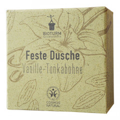 Bioturm Festes Dusche Vanille-Tonkabohne 100g  Solid Shower Ванильные бобы тонка 100г