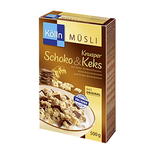 Kölln Овсяные хлопья Шоколад и печенье 500г