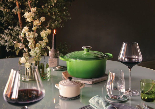 Le Creuset LE CREUSET Br\u00e4ter 24 cm SIGNATURE grun LE CREUSET Br&gt;4ter 24 см SIGNATURE