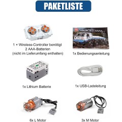 MOULD KING Klemmbausteineset Offroad LKW Комплект зажимных блоков для внедорожного грузовика