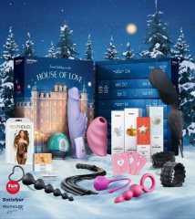 SATISFYER House of Love Deluxe Эротический адвент-календарь 2025, 24 предмета, набор для взрослых, лучший подарок для пар 18+