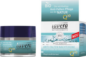 Lavera Ночной крем Q10 Против морщин, для чувствительной кожи, 50 мл