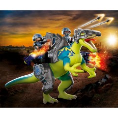 PLAYMOBIL 2er Set: 70625 Spinosaurus: Doppelte Verteidigungs-Power + 70627 Triceratops: Randale um die legendaren Steine Набор из 2 предметов: 70625 Спинозавр: двойная защита + 70627 Трицератопс: буйство вокруг легендарных камней
