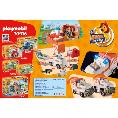 PLAYMOBIL PLAYMOBIL 70916 Duck on Call PLAYMOBIL 70916 Утка по вызову