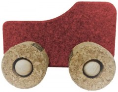 KORXX Spielzeugauto Kork Traktor Игрушечный трактор из пробки