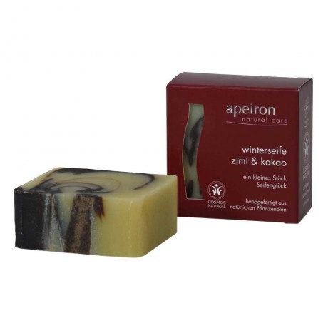 Apeiron Winterseife Zimt & Kakao Зимнее мыло корица и какао
