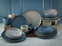 Creatable Creatable Kombiservice 16-tlg. MODERN SCANDIC grau-blau Создаваемый комбинированный сервиз 16 шт. СОВРЕМЕННЫЙ СКАНДИК