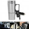 Einemgeld Einemgeld Reise-Wasserkocher 250ML Auto Wasserkocher, Edelstahl 12V Auto Heizung Tasse Kaffee Tee  Дорожный чайник Einemgeld, 250 мл, автомобильный чайник, нержавеющая сталь, 12 В, автомобильная нагревательная чашка, кофе, чай