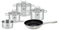 Elo Elo Topfset 5-tlg. TOPAS satiniert Набор горшков Эло, 5 штук. ТОПАЗ