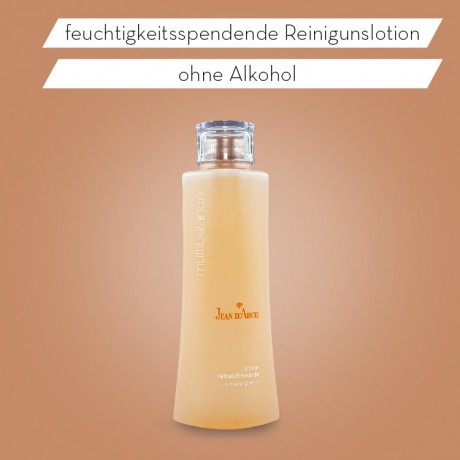 JEAN D'ARCEL lotion rafraichissante MULTIBALANCE Gesichtslotion erfrischt angenehm ohne Alkohol  лосьон rafraichissante MULTIBALANCE лосьон для лица приятно освежающий без спирта