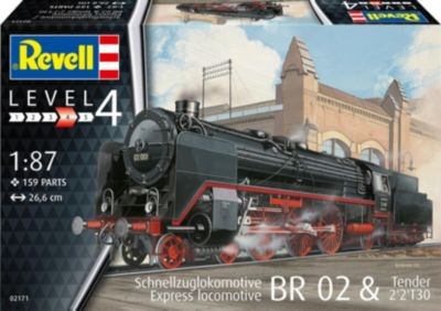 Revell Schnellzuglokomotive BR 02  Tender 22T30 Локомотив экспресс БР 02 тендер 22Т30