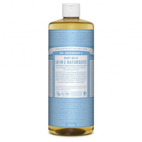 Dr. Bronner's Baby-Mild 18in1 Naturseife 945ml  Baby-Mild Натуральное мыло 18в1 945мл