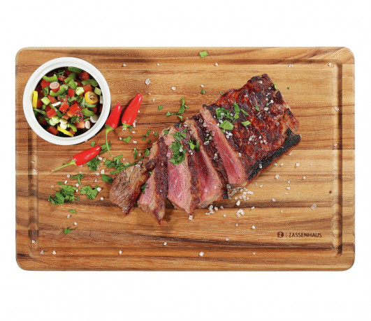 Zassenhaus Zassenhaus Steakbrett inkl. Ragoutschalchen akazie Доска для стейка Zassenhaus, включая чашу для рагу