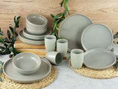 Creatable Creatable Kombiservice 16-tlg. UNO grau Создаваемый комбинированный сервиз 16 шт. ООН.