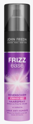 John Frieda Haarspray Frizz Ease Regenschirm, Джон Фрейда Лак для волос с кератином, 250 мл