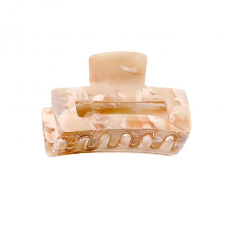 SOHO Leia Mini Haarklammer Beige Marble мини-заколка для волос Leia