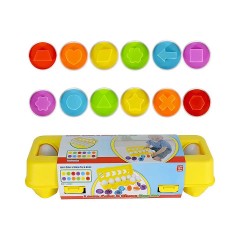 Vicabo Auto Passenden Spielzeug Eier Farbe Form Geometrische Lernspielzeug Padagogisches Spielzeug Lernspiele fur Kinder Подходящая игрушка в виде автомобиля