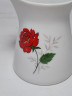 Schrinding Bavaria Фарфоровый молочник "Красная роза", 7,5 x 8 см, Германия, 1960-70гг.