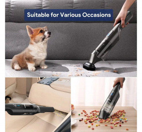 Bagotte Bagotte Akku-Handstaubsauger BHV10 Leistungsstarker und tragbarer kabelloser Handstaubsauger, 90,00 W, Beutellos, 12 kPa, 2600 mAh, Arbeitszeit: 35 Minuten, Trockensaugung, tragbar  Беспроводной ручной пылесос Bagotte BHV10 Мощный и портативный бе