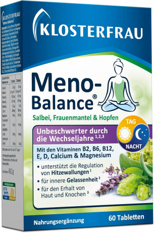 Klosterfrau Meno-Balance 60st, Мено-баланс во время менопаузы, 60 шт