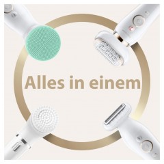 Braun 9 Flex 9300 Beauty-Set, Weiss/Gold  9 Косметический набор Flex 9300, белый/золотой