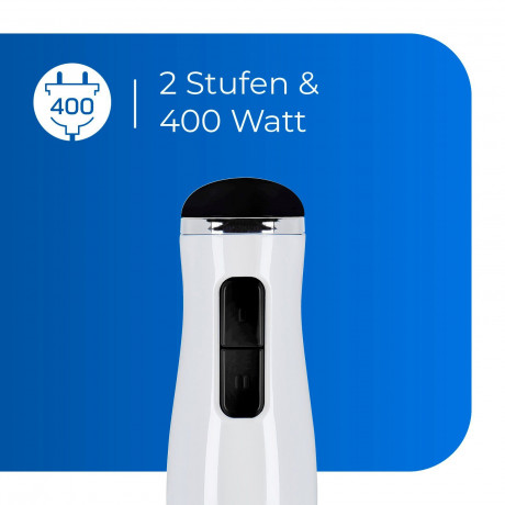 exquisit exquisit Stabmixer MS 3003 wei, 400 W  Погружной блендер exquisit MS 3003 белый, 400 Вт