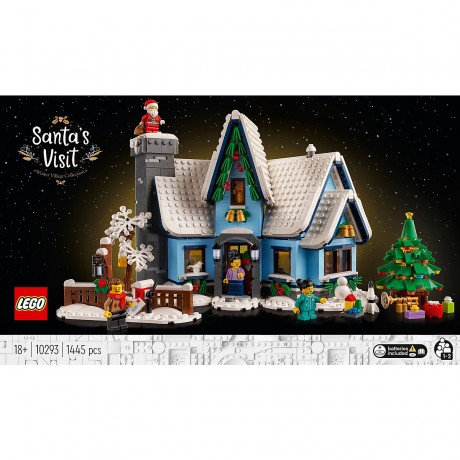 LEGO Besuch des Weihnachtsmanns (10293); Bauset (1.445 Teile) Визит Санты (10293); Конструктор (1445 шт.)
