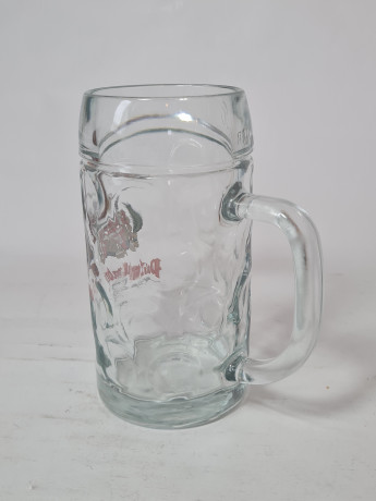 Palmbrau Два бокала для пива с гербом, 2 шт х 400 мл х 15,5 x 12,5 см, Германия, 1960-70гг.