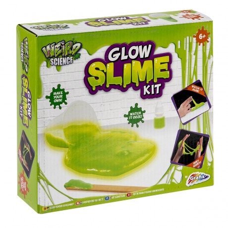 Grafix™ Glow Schleim Set Modelliermasse Светящаяся глина для лепки