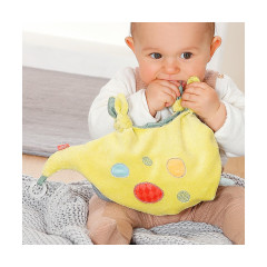 Fehn Schmusetuch-Handpuppe Dino Одеяло ручной марионетки Дино