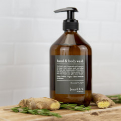 JeanLen Hand &amp; Body Wash Rosemary Ginger  Гель для рук и тела Розмарин Имбирь