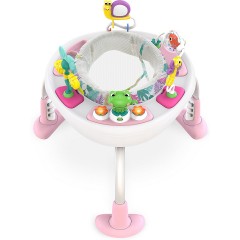 Bright Starts Spiel- und Springzentrum Bounce Bounce Baby 2-in-1 inkl. Spieltisch Центр для игр и прыжков Bounce Bounce Baby 2-в-1