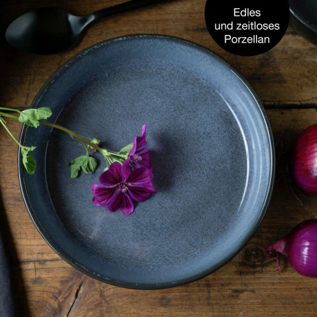 Moritz & Moritz Moritz & Moritz Suppenteller 6-tlg. DIGITAL blau Суповые тарелки Moritz &amp; Moritz 6 шт. ЦИФРОВОЙ