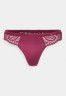 Tommy Hilfiger THONG Thong burgundy ТОНГ стринги Бургундия